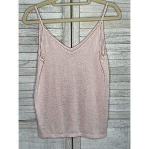 𝅺Mudd Pink Knit Tank Top Size Medium
